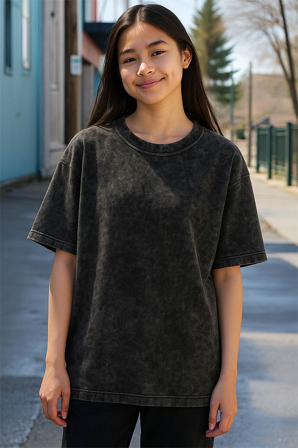 Oversized Regular Acid Wash T shirt