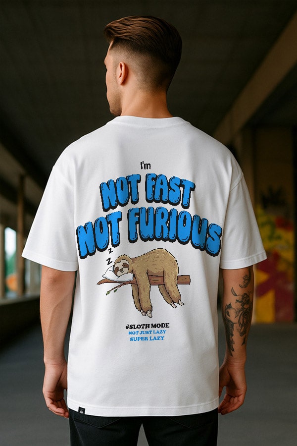 Oversized Lazy Sloth T shirts