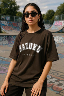 Hazuku Original Varsity Oversized Premium Cotton Tee